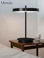 Load image into Gallery viewer, Nordic Monochrome Table Lamp – Portable Light for Any Room