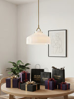 Charger l'image dans la visionneuse de galerie, Suspension en métal Morandi de style nordique Hanton — Luminaire minimaliste nordique