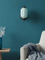 Load image into Gallery viewer, Vintage Milk Glass Sconce Bedside Hallway Eloise Wall Sconce