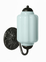 Load image into Gallery viewer, Vintage Milk Glass Sconce Bedside Hallway Eloise Wall Sconce