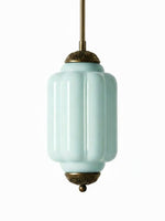 Bild in Gallery-Viewer laden, Vintage Glas Eloise Pendelleuchte