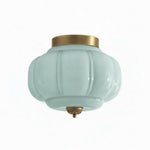 Load image into Gallery viewer, Retro Milk Semi Flush Mount Eloise Ceiling Light
