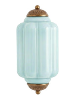 Load image into Gallery viewer, Vintage Milk Glass Flush Eloise Wall Sconce for Bedside Hallway