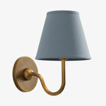 Load image into Gallery viewer, Luvora Fabric Shade Wall Sconce with Drum Shade - Classic Pleated Sconce Light