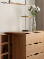 Load image into Gallery viewer, Nordic Monochrome Table Lamp – Portable Light for Any Room