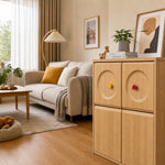 Load image into Gallery viewer, Cheese slice cabinet knob on drawer front