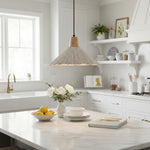 Charger l'image dans la visionneuse de galerie, Lampe suspendue plissée Solaraeon - Luminaire industriel moderne pour salle à manger et salon