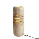 Load image into Gallery viewer, Antique Creative Yellow Travertine Floor Lamp M06
