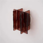 Charger l'image dans la visionneuse de galerie, Applique murale architecturale Verdura avec panneau en verre