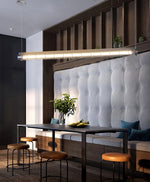 Load image into Gallery viewer, Driscoll Minimalist Linear Chandelier for Modern Living Spaces