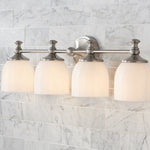 Load image into Gallery viewer, Kalvora Streamlined Metal Wall Sconce — Minimalist Interior Light for Staircases & Reading Corners