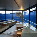 Load image into Gallery viewer, Silver Spark Ball Pendant Light