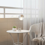 Charger l'image dans la visionneuse de galerie, Suspension sphérique décorative en cristal Lorivo, effet étoilé pour espaces de détente