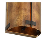 Load image into Gallery viewer, Rustivon Curved Wall Sconce - Vintage Metal Light for Bedroom