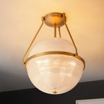 Load image into Gallery viewer, Neven Glass Ceiling Lamp