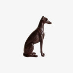 Cargar imagen en el visor de la Galería, style B sitting dark bronze resin greyhound decor