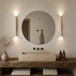 Cargar imagen en el visor de la Galería, stone linear wall sconce scene