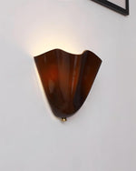 Bild in Gallery-Viewer laden, Bellina Elegante Florale Glas-Wandlampe – Moderne Messing-Wandlampe für Schlafzimmer & Flur