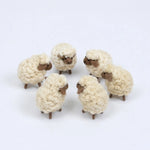 Cargar imagen en el visor de la Galería, handmade wool felt sheep figurine