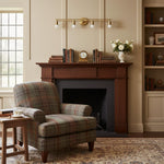 Bild in Gallery-Viewer laden, Mobilux Line Sleek Mehrkopf Badezimmer Wandleuchte – Designer Schminkspiegelwandleuchte mit Glasschirmen