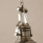 Cargar imagen en el visor de la Galería, Bauhaus chrome dome pendant light