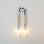 Charger l'image dans la visionneuse de galerie, Applique murale en crin de cheval en fer forgé durable - Finition nickel