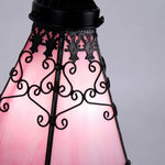 Cargar imagen en el visor de la Galería, Tiffany-style stained glass table lamp