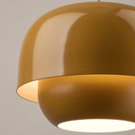 Load image into Gallery viewer, Clinco Layered Dome – Modern Metal Pendant Light for Dining Space