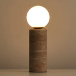 Charger l'image dans la visionneuse de galerie, Lampe de table en travertin Core