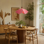 Load image into Gallery viewer, Sculptural Woven Fabric Pendant Lamp