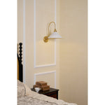 Load image into Gallery viewer, Contemporary Vintage Wall Sconce with Curved Structure for Bedroom Living Room and Hallway