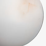 Charger l'image dans la visionneuse de galerie, Applique Murale Globe en Pierre Naturelle Élégante OrbisMuse - Lumière Minimaliste pour Couloirs