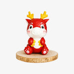 Cargar imagen en el visor de la Galería, Hand-Carved Wooden Chinese Zodiac Animal Figurines