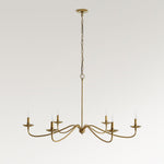 Load image into Gallery viewer, Rowan Classic 6 Candle Chandelier - Traditional Candle Style Lighting
