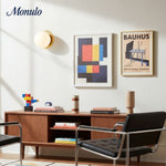 Load image into Gallery viewer, Rivolence Elegant Mid - Century Inspired Wall Light Fixture with Frosted Glass Shade