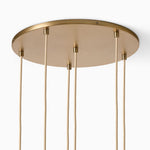 Bild in Gallery-Viewer laden, Orovia Minimalist Keramik Kronleuchter - Verstellbares Licht für die Küche