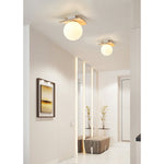 Load image into Gallery viewer, Bianca Globe Ceiling Lamp