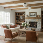 Cargar imagen en el visor de la Galería, Lámpara de techo empotrada Eloise de cristal lechoso: iluminación de acento moderna con pantalla de cristal artístico