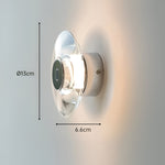 Cargar imagen en el visor de la Galería, Luz de pared minimalista italiana de cristal Clementine