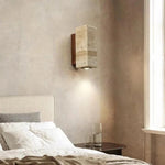 Load image into Gallery viewer, Wabi-Sabi Aura Travertine Wall Light