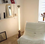 Bild in Gallery-Viewer laden, Industrieller Stil Minimalistische Glas Stehlampe M29