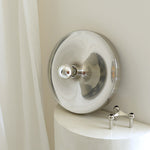 Load image into Gallery viewer, Contemporary Space Age Disk Ceiling Lamp Chrome Plated Finish