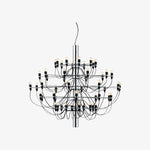 Bild in Gallery-Viewer laden, Tendrila Zeitgenössischer Mehrfachleuchter – Industrieinspirierte Metallaufhängung für Aufenthaltsräume N01