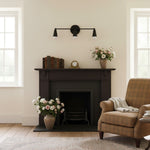 Cargar imagen en el visor de la Galería, Lámpara de tocador Pyralis Cone de 3 luces: diseño moderno y elegante para baños y pasillos