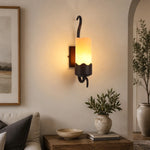 Charger l'image dans la visionneuse de galerie, Rustic wall sconce lifestyle image