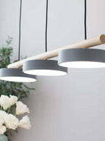Load image into Gallery viewer, Sienna Bird Pendant Lamp - Wood Design for Scandinavian Kitchen Islands