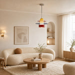 Bild in Gallery-Viewer laden, Bauhaus color block pendant light
