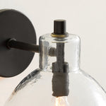 Load image into Gallery viewer, Glavira Recycled Glass Wall Sconce - Modern Bathroom Vanity Light