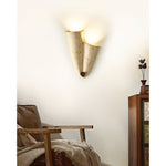 Bild in Gallery-Viewer laden, Travertin-Wandlampe – Minimalistische Stein-Wandleuchte Dekorative Beleuchtung für Wohnzimmer