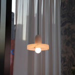 Bild in Gallery-Viewer laden, Carrara Alabaster Pendelleuchte